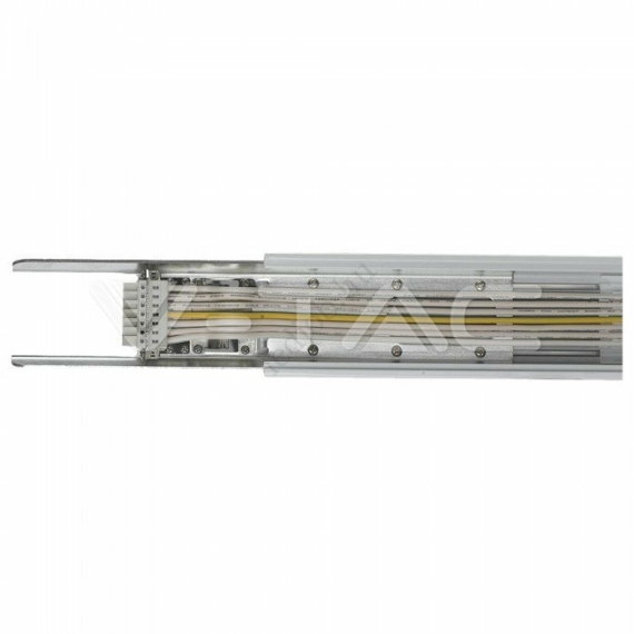 S Line Áramvezető lineár lámpatesthez, 8 eres, fehér színű